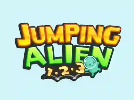 Leikur Jumping Alien 1.2.3 á netinu