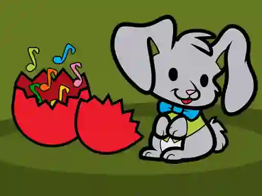 Leikur Easter Day Coloring á netinu
