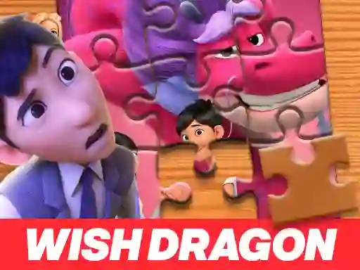 Leikur Wish Dragon Jigsaw Puzzle á netinu