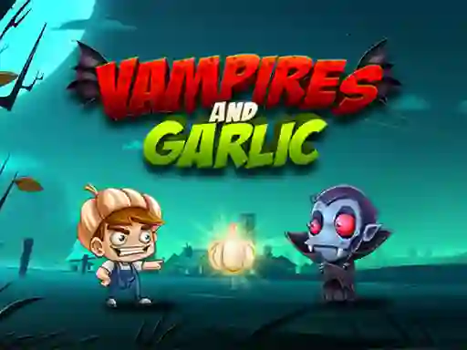 Leikur Vampires And Garlic á netinu