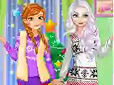 Leikur Princesses X-Mas Tree Fashion á netinu