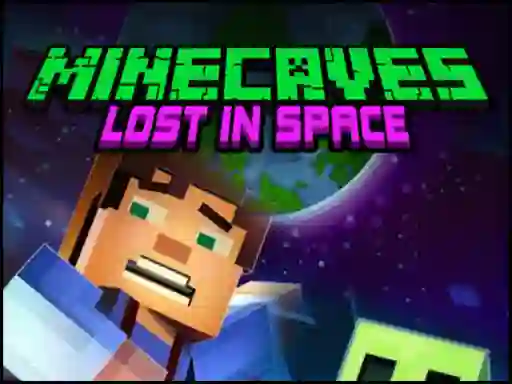 Leikur Minecaves Lost in Space á netinu