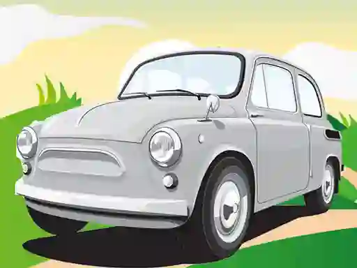 Leikur Vintage German Cars Jigsaw á netinu