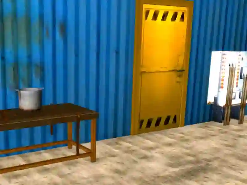 Leikur Blue Warehouse Escape á netinu