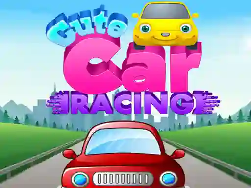Leikur Cute car racing á netinu