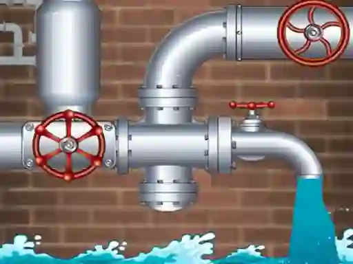 Leikur Plumber Pipes 2D á netinu