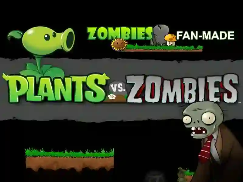 Leikur Plants vs Zombies (Fanmade) á netinu