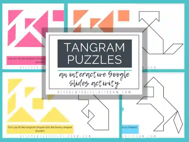 Leikur Tangrams á netinu