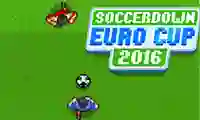Leikur Soccerdown Euro Cup 2016 á netinu