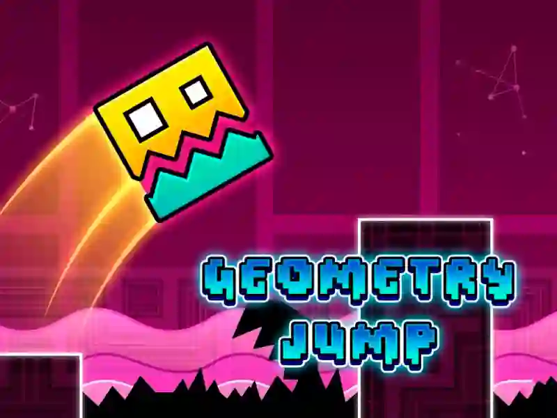 Leikur Geometry Jump á netinu
