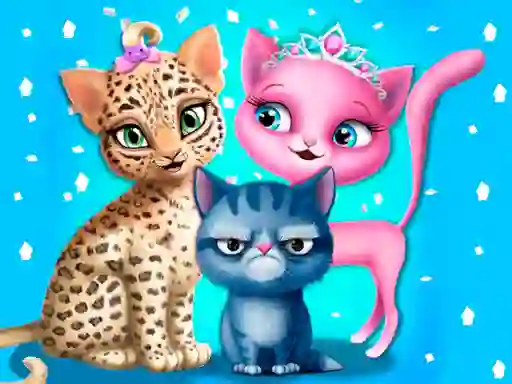 Leikur Cat Hair Salon á netinu