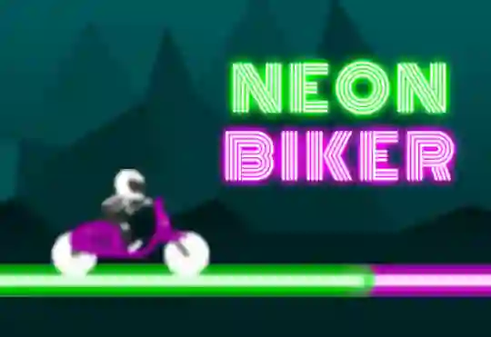Leikur Neon Biker á netinu
