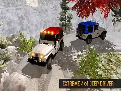 Leikur Hill Tracks Jeep Driving á netinu