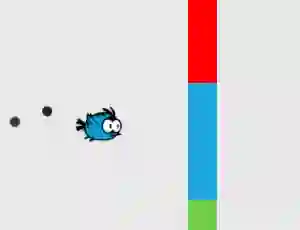Leikur Flappy Color Birds á netinu