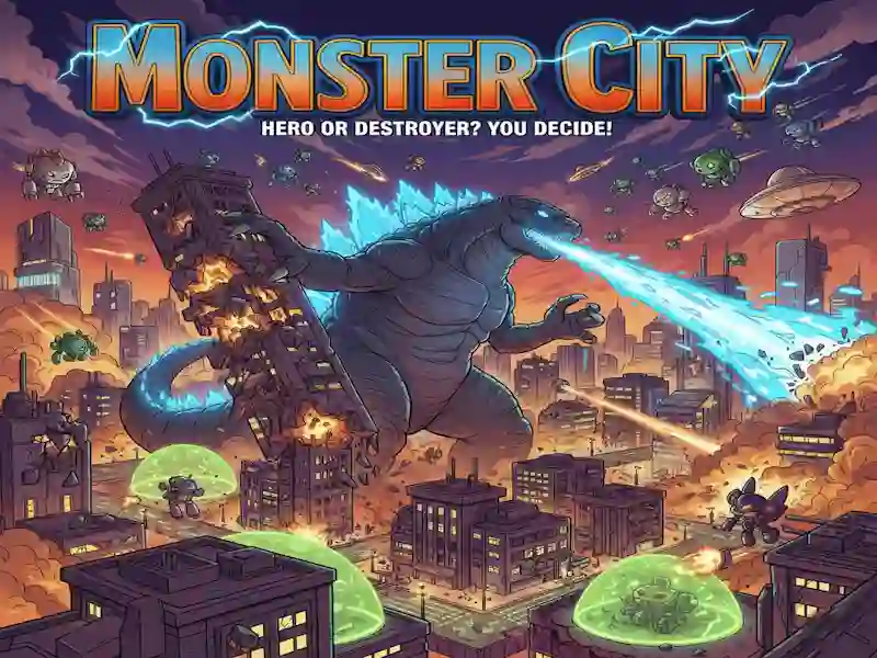 Leikur Monster City á netinu