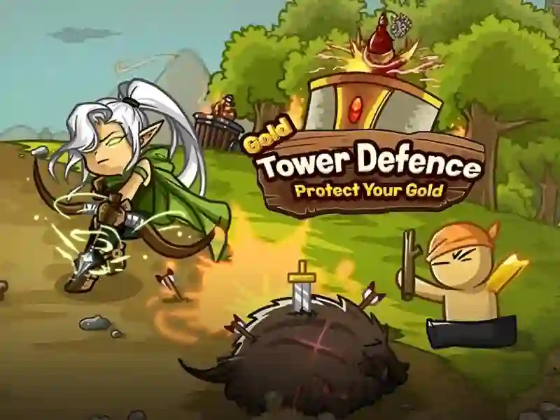 Leikur Gold Tower Defense á netinu