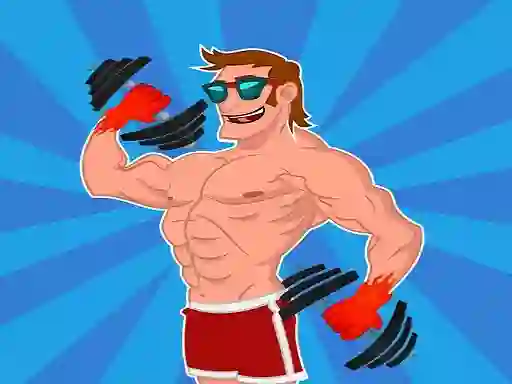 Leikur Muscle race games body run 3d á netinu