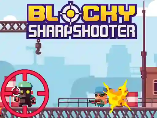 Leikur Blocky Sharpshooter á netinu