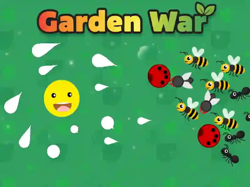 Leikur Garden War á netinu
