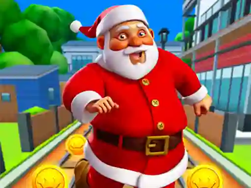 Leikur Santa Run á netinu