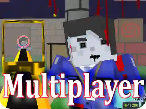 Leikur Pixel Blocky Land á netinu