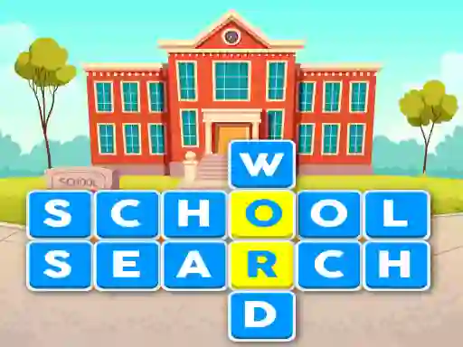 Leikur School Word Search á netinu
