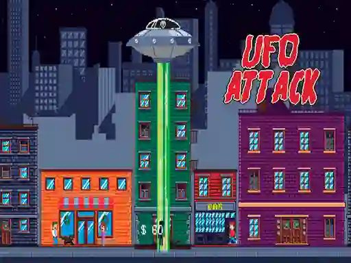 Leikur UFO Attack á netinu