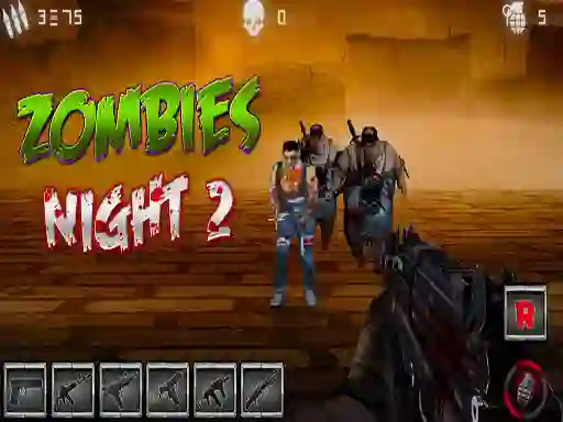 Leikur Zombies Night 2 á netinu
