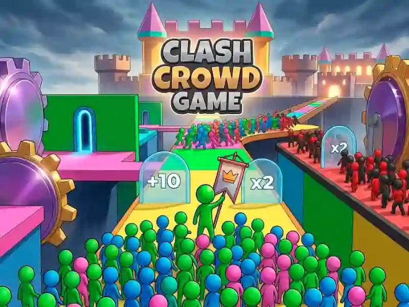 Leikur Clash Crowd Game á netinu