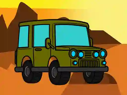 Leikur Off-Road Coloring Book á netinu