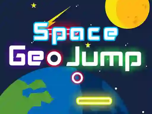 Leikur Space Geo Jump á netinu