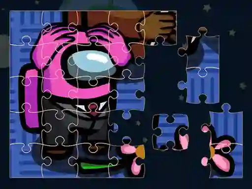 Leikur Crewmates &  Impostors Jigsaw á netinu