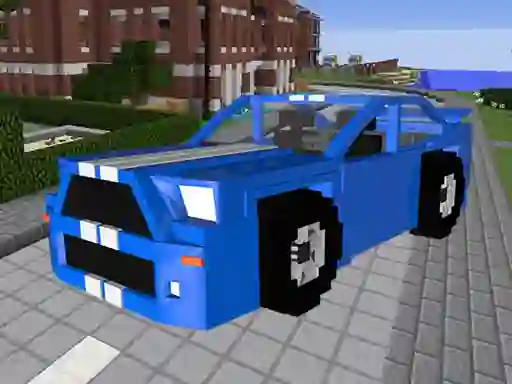 Leikur Blockcraft Cars Hidden Keys á netinu