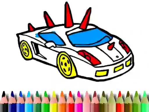 Leikur Back To School: GTA Cars Coloring á netinu