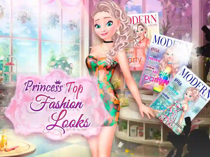 Leikur Princess Top Fashion Looks á netinu