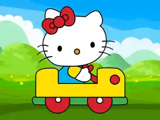 Leikur Cute Kitty Car Jigsaw á netinu