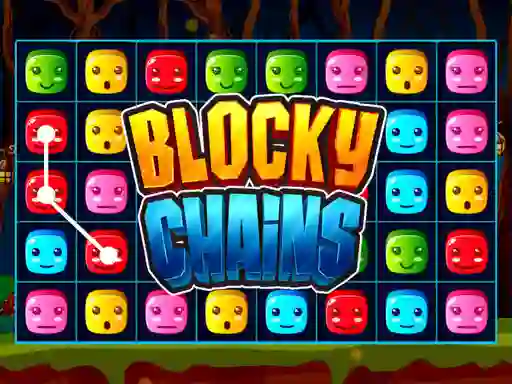 Leikur Blocky Chains á netinu