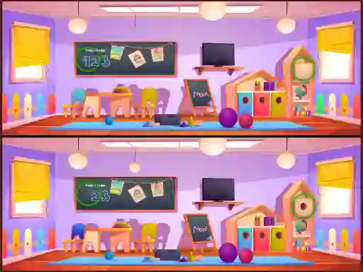 Leikur Spot The Differences á netinu