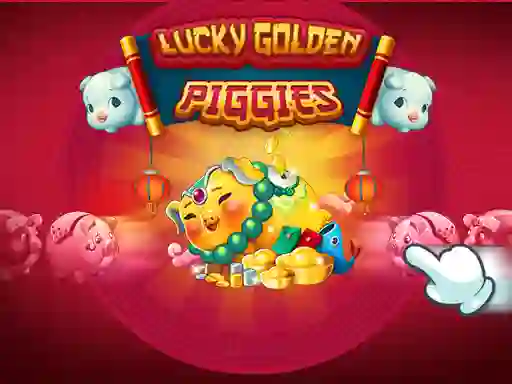 Leikur Lucky golden Piggies á netinu
