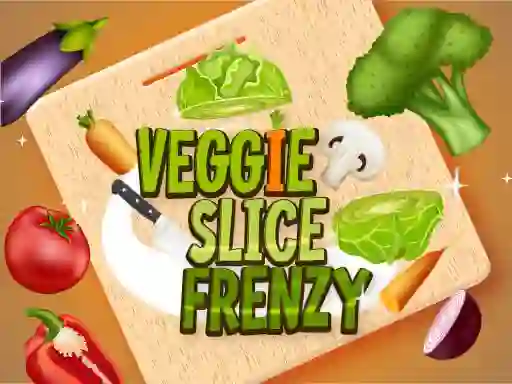Leikur Veggie Slice Frenzy á netinu