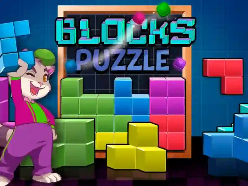 Leikur Blocks puzzle á netinu