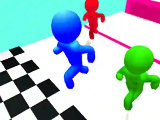 Leikur Stickman Race 3d á netinu