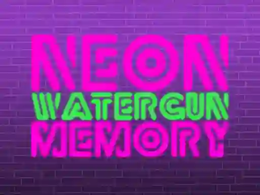 Leikur Neon Watergun Memory á netinu