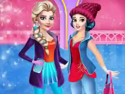 Leikur Princess Winter Activities á netinu