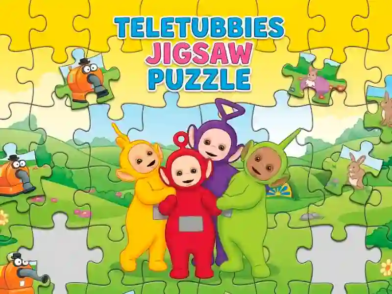 Leikur Teletubbies Jigsaw Puzzle á netinu