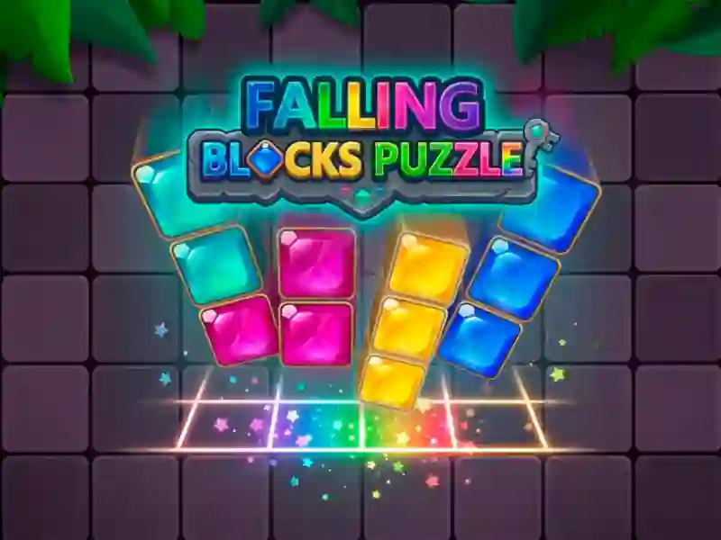Leikur Falling Blocks Puzzle á netinu