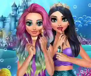 Leikur Mermaids Makeup Salon á netinu