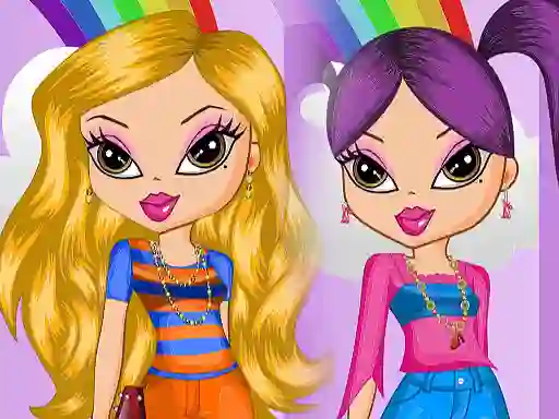 Leikur Bratz Girl Dress Up á netinu