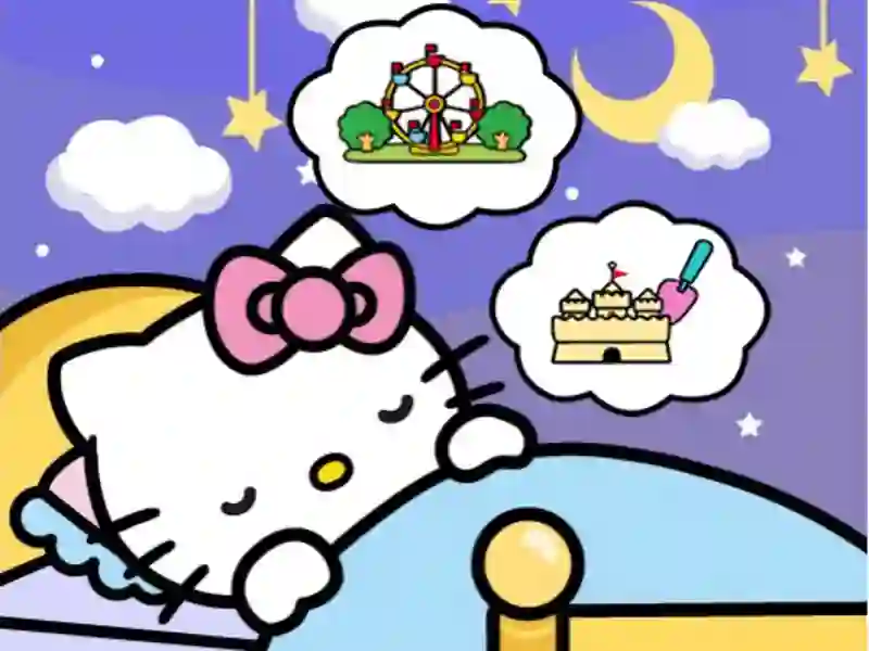 Leikur Hello Kitty Good Night á netinu