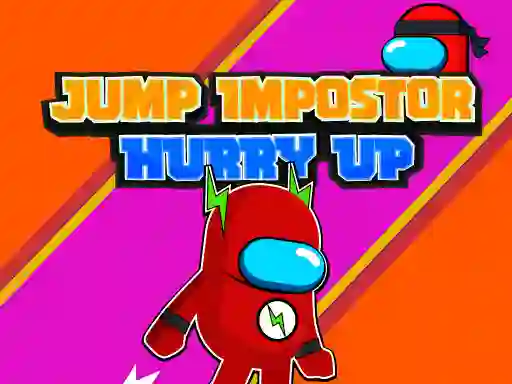Leikur Jump Impostor Hurry Up á netinu